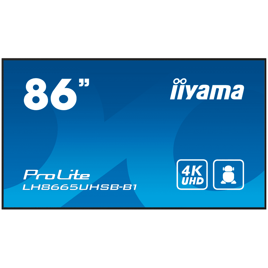 iyama ProLite LH8665UHSB-B1 - 86" Diagonal Class LED-backlit LCD…