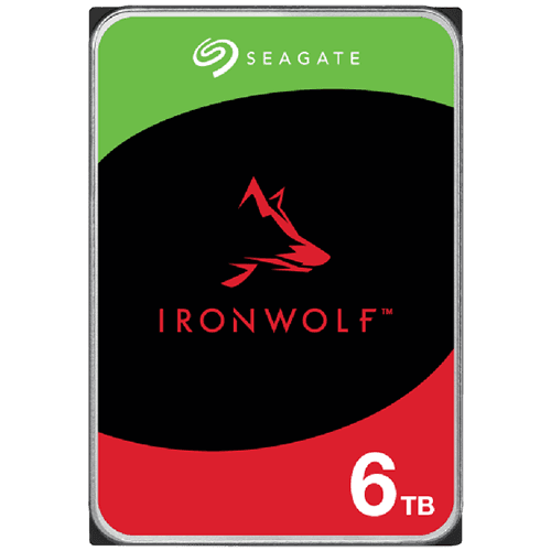 SEAGATE HDD IronWolf NAS (3.5''/6TB/SATA 6Gb/s/rpm 5400)