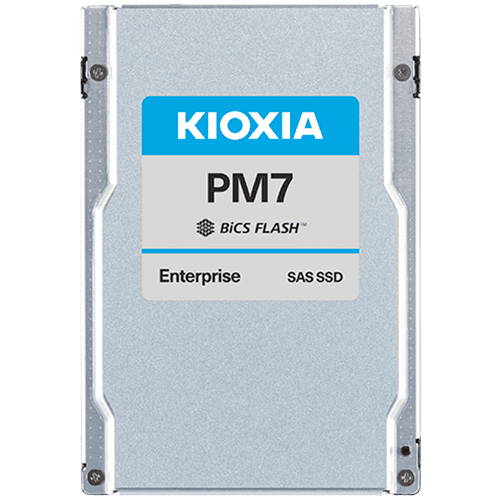 SSD Kioxia (2.5" 15MM, 1.6TB, SAS 24Gb/s, BiCS FLASH TLC, PM7-V SED*)