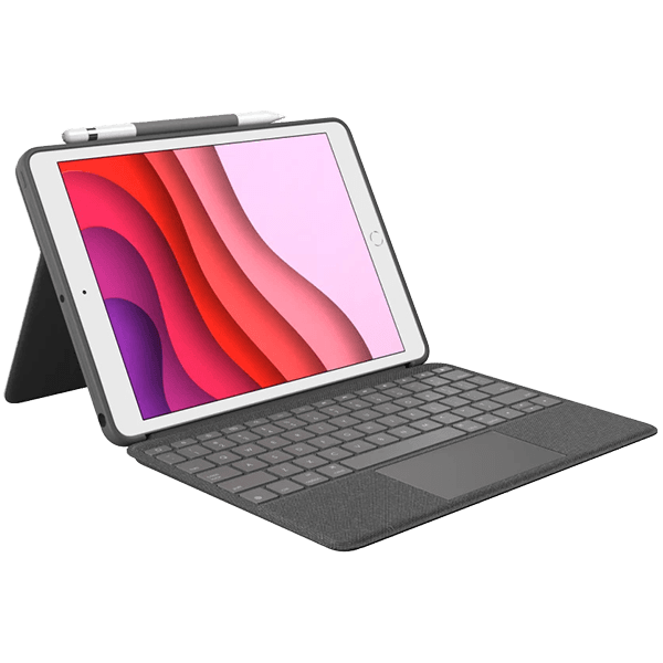 LOGITECH Combo Touch for iPad (7th, 8th, and 9th gen) - GRAPHITE - UK