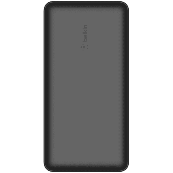 BELKIN 20K POWER BANK, USB-A & C 15W, BLACK