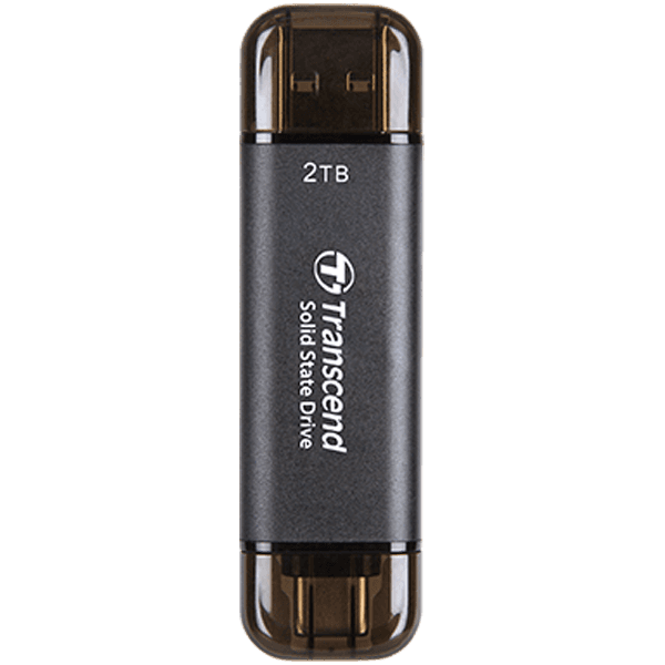 Transcend 2TB, External SSD, ESD310C, USB 10Gbps, Type C/A,