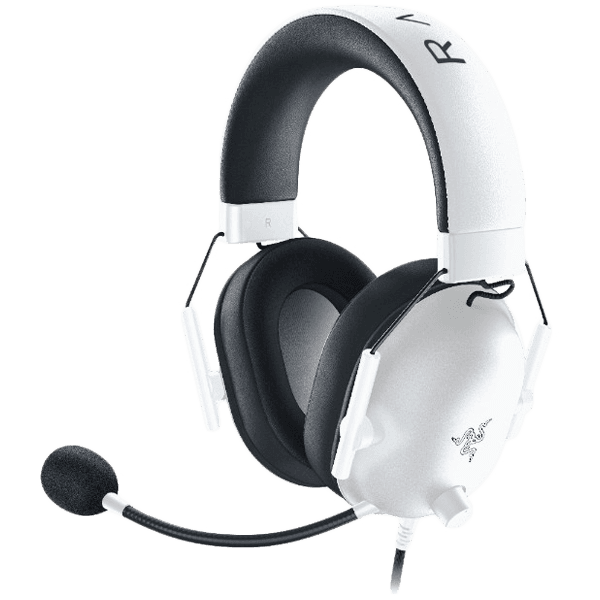 Razer BlackShark V2 X - White, 12 Hz – 28 KHz Frequency Response, 32 Ω (1 kHz) Impedance, Razer TriForce Driver, Breathable memory foam, Advanced passive noise cancellation, Analog 3.5 mm Connection, 100 Hz – 10 kHz Microphone Frequency, 1.3 m
