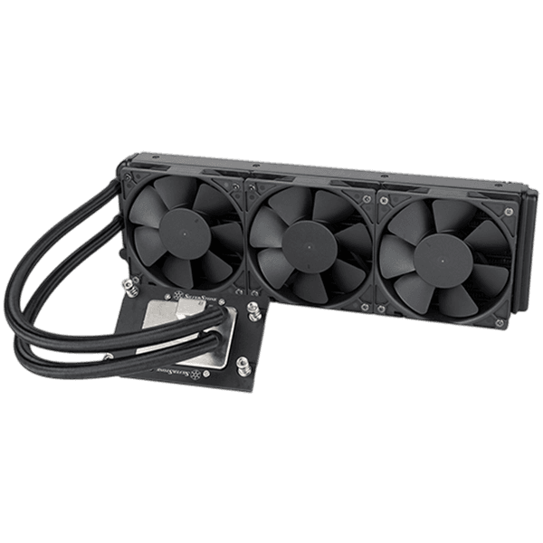 SILVERSTONE CPU Cooler XE360-TR5, 360mm All-In-One Liquid Cooler for AMD Socket sTR5/SP6/sWRX9/sWRX8/sTRX4/TR4/SP3, Water pump integrated within the radiator, 600 - 2,800 RPM, 6 dBA
