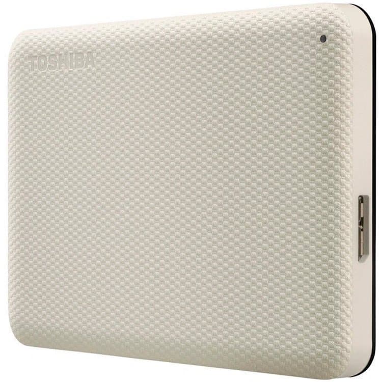 Toshiba External Hard Drive Canvio Advance (2.5'' 1TB, USB3.2 Gen 1, White)