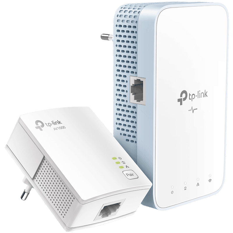 AV1000 Gigabit Powerline ac Wi-Fi Kit, Dual band 802.11ac Wi-Fi - AC750 dual band Wi-Fi (433Mbps on 5GHz & 300Mbps on 2.4GHz)(TL-WPA7517 & TL-PA7017)