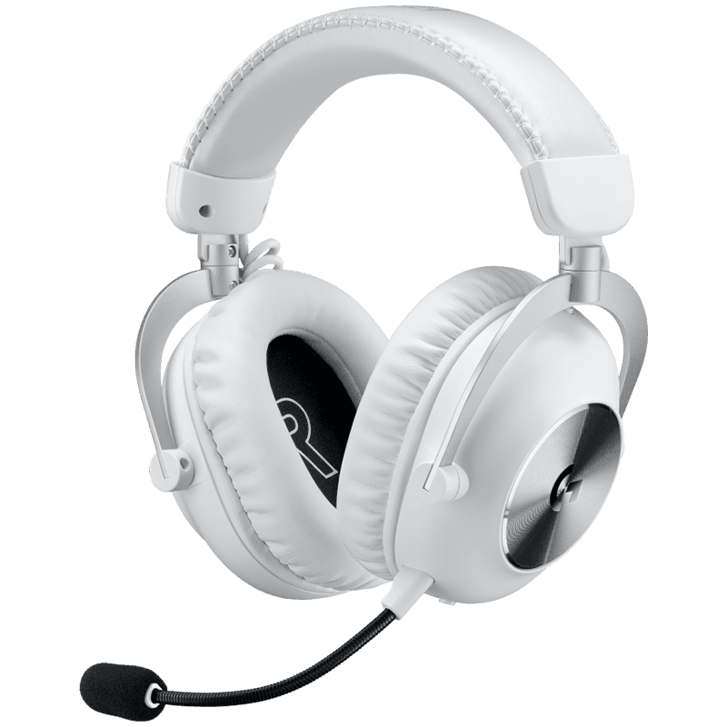 LOGITECH G PRO X2 LIGHTSPEED Wireless Gaming Headset - Blue Mic - WHITE