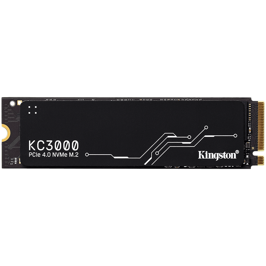 Kingston KC3000 1024GB SSD, M.2 2280, PCIe 4.0 NVMe, Read/Write 7000/6000MB/s, Random Read/Write: 900K/1000K IOPS