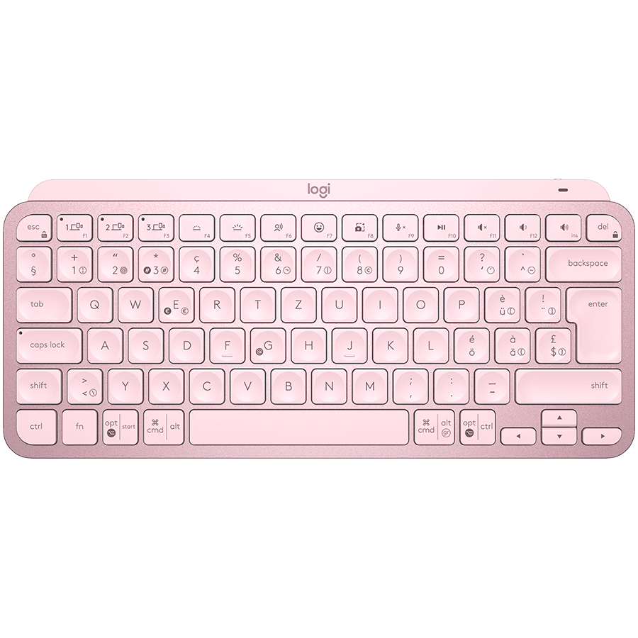 LOGITECH MX Keys Mini Bluetooth Illuminated Keyboard - ROSE - US INT'L
