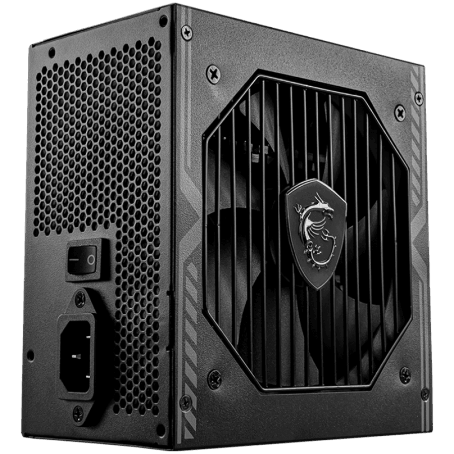 MSI MAG A550BN, 550W, 80 Plus Bronze, 120mm Low Noise Fan, Protections: OCP/OVP/OPP/OTP/SCP, Dimensions: 150mmx140mmx86mm, 5Y Warranty