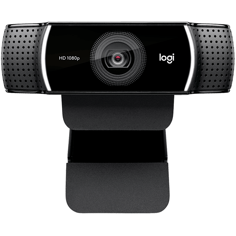 LOGITECH C922 Pro Stream Webcam - Tripod - BLACK - USB