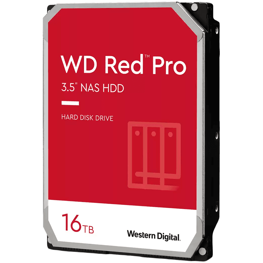 HDD NAS WD Red Pro (3.5'', 16TB, 512MB, 7200 RPM, SATA 6 Gb/s)