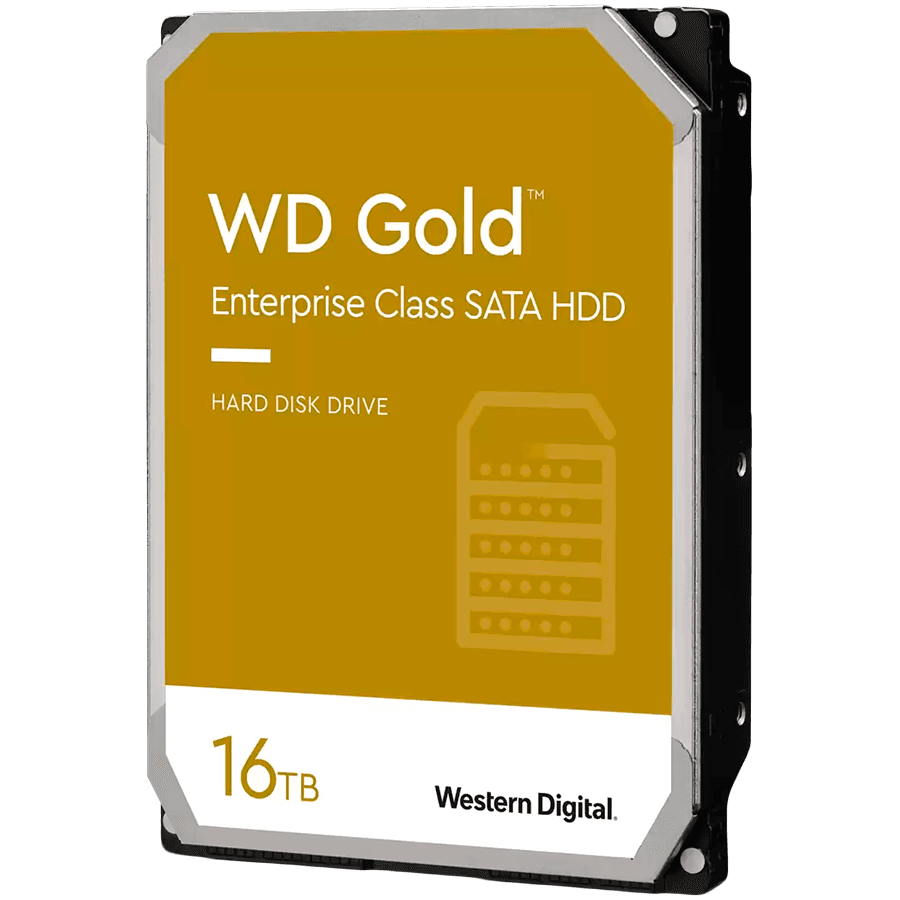 HDD Server WD Gold (3.5'', 16TB, 512MB, 7200 RPM, SATA 6 Gb/s)