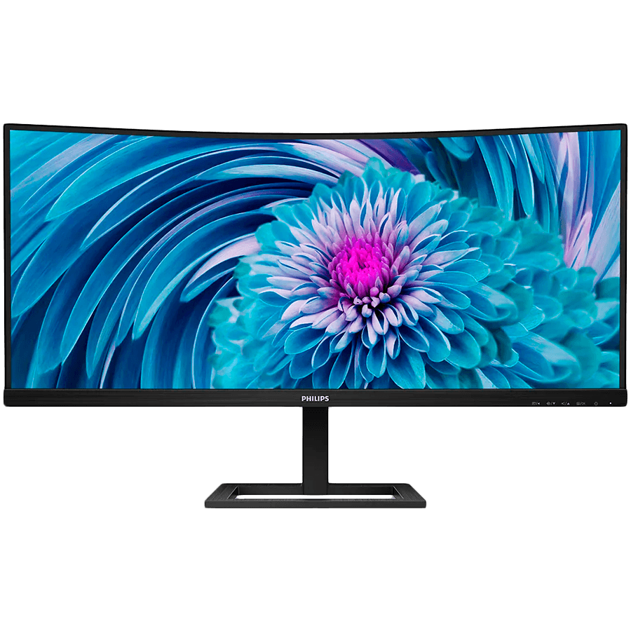 PHILIPS Monitor 346E2CUAE 34" Curved VA, 3440x1440 (UWQHD), 100Hz, 1ms (MPRT), 1500R, 300 cd/m2, 3000:1, Adaptive Sync, 1xHDMI 2.0, 1xDP 1.2, 1xUSB-C (DP Alt mode, PD 65W), PIP and PBP mode, Speakers, HAS