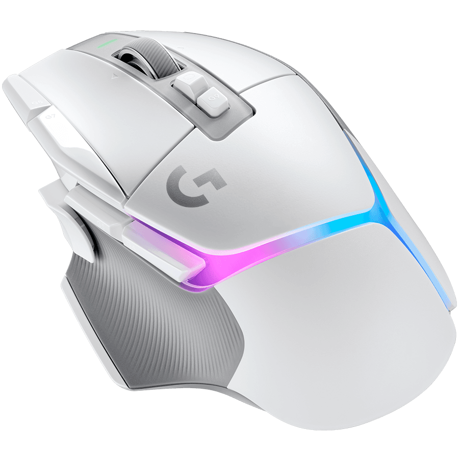 LOGITECH G502 X PLUS LIGHTSPEED RGB Wireless Gaming Mouse - WHITE/PREMIUM - EER2