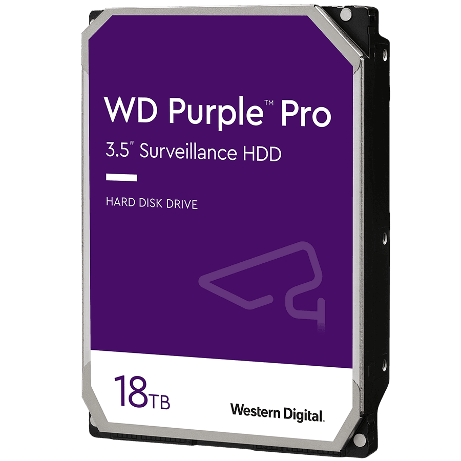 HDD AV WD Purple Pro (3.5'', 18TB, 512MB, 7200 RPM, SATA 6 Gb/s)