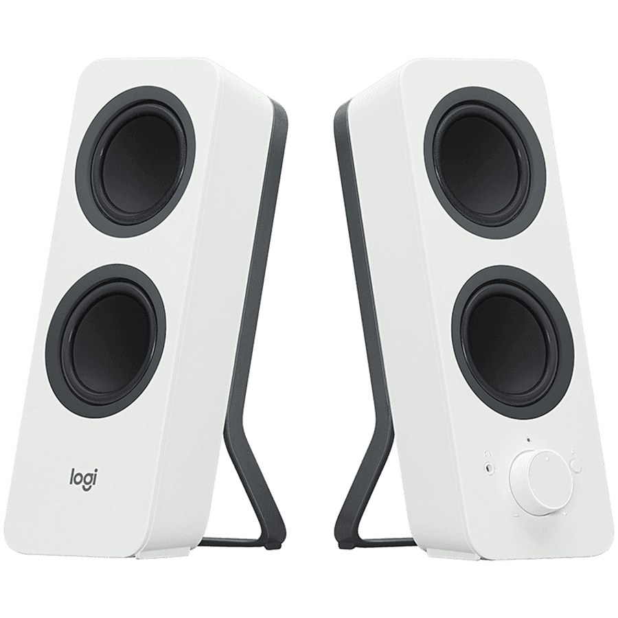 LOGITECH Z207 Bluetooth Stereo Speakers - OFF-WHITE