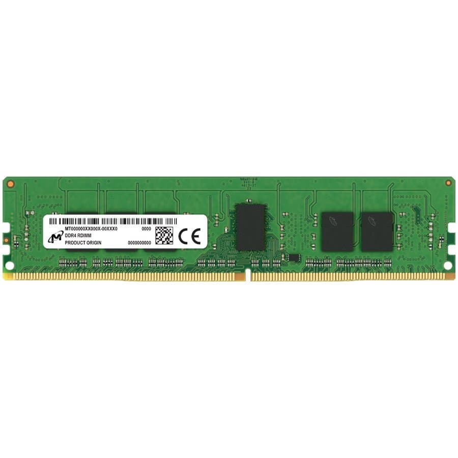 Micron DDR4 RDIMM 16GB 2Rx8 3200 CL22 (8Gbit) (Single Pack)