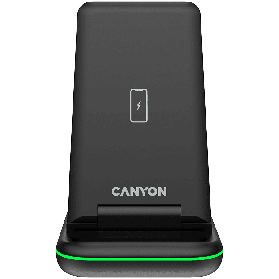 CANYON wireless charger WS-304 15W 3in1 Black