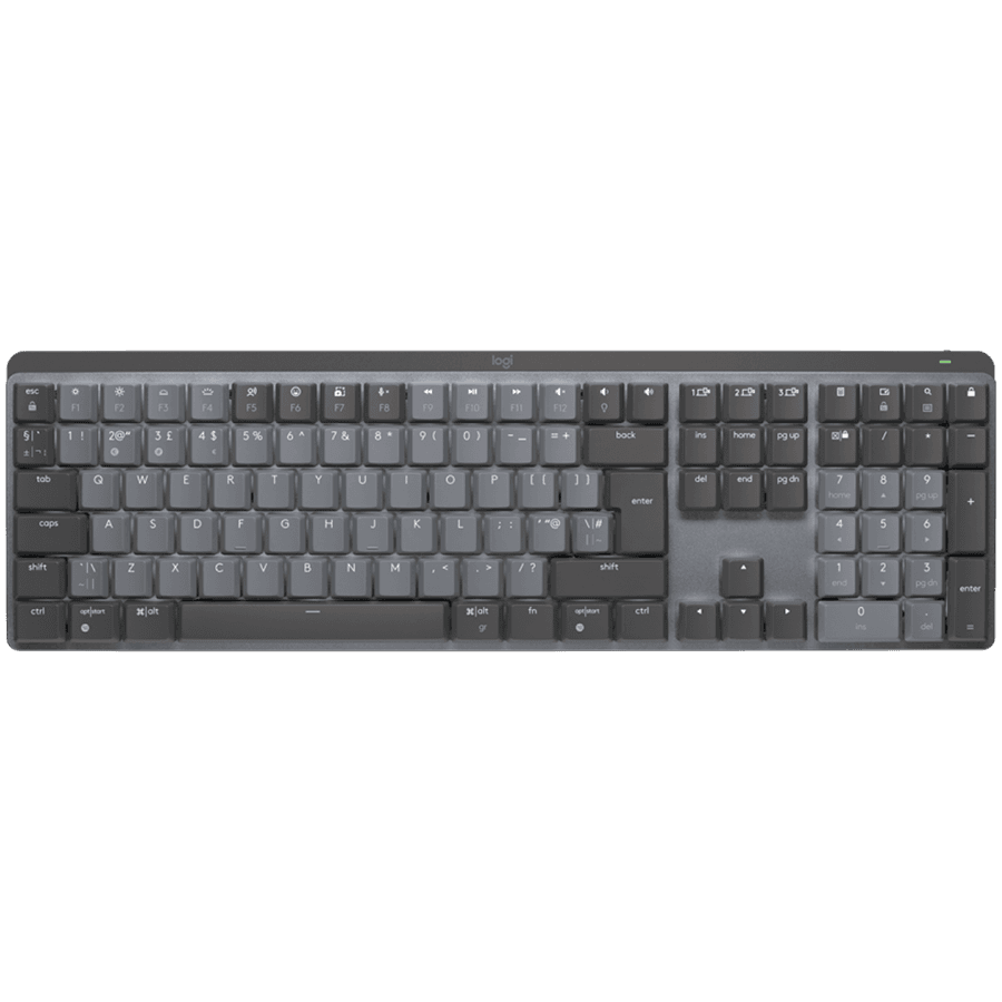 LOGITECH MX Mechanical Bluetooth Illuminated Keyboard - GRAPHITE - HR Layout - TACTILE
