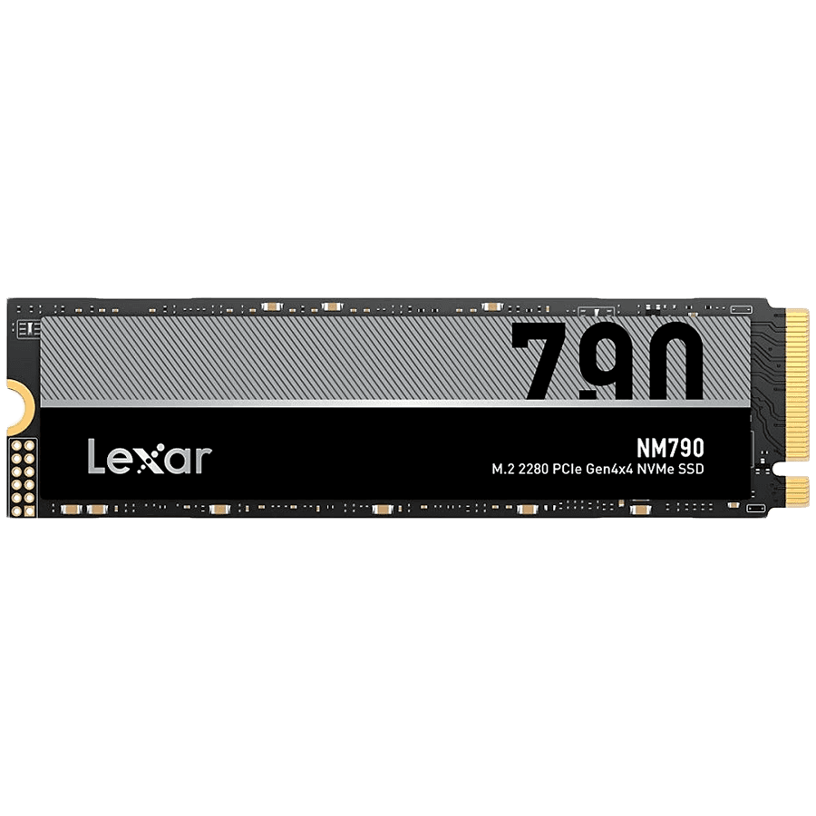 Lexar 512GB High Speed PCIe Gen 4X4 M.2 NVMe, up to 7200 MB/s read and 4400 MB/s write