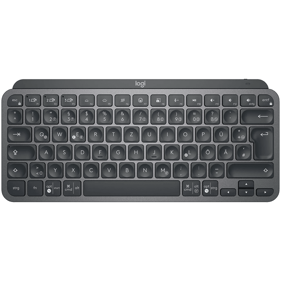 LOGITECH MX Keys Mini Minimalist Wireless Illuminated Keyboard - GRAPHITE - Croatian layout