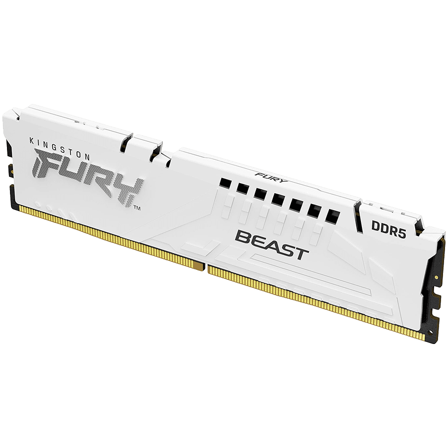 Kingston 32GB 6000MT/s DDR5 CL36 DIMM FURY Beast White EXPO