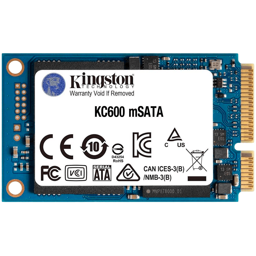 Kingston SSD 256G SSD KC600 SATA3 mSATA