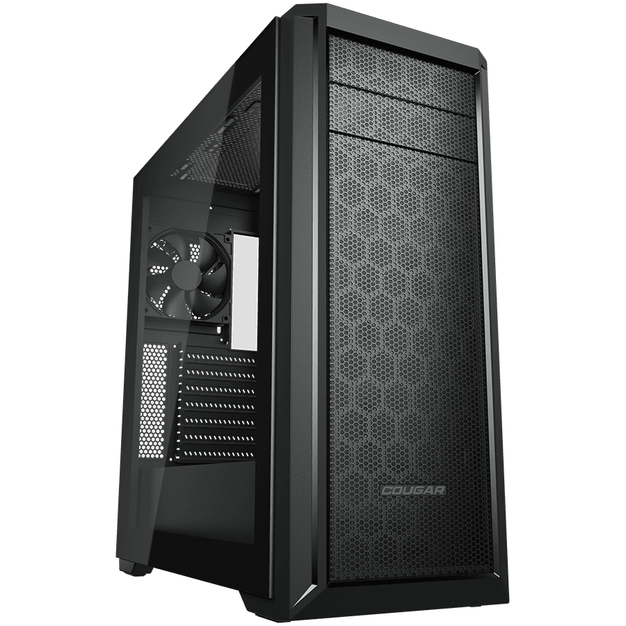 COUGAR MX330-G PRO PC Case, Mid Tower, Black