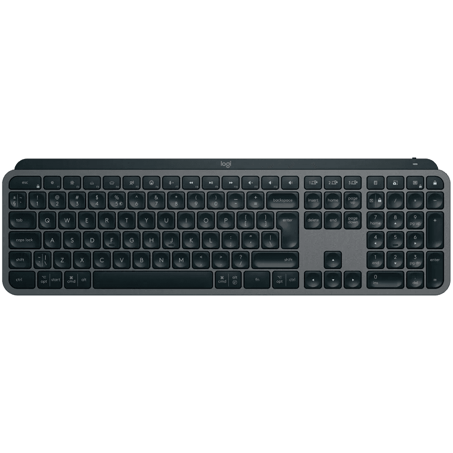 LOGITECH MX Keys S - GRAPHITE - HRV-SLV-SRB - BT - INTNL-973