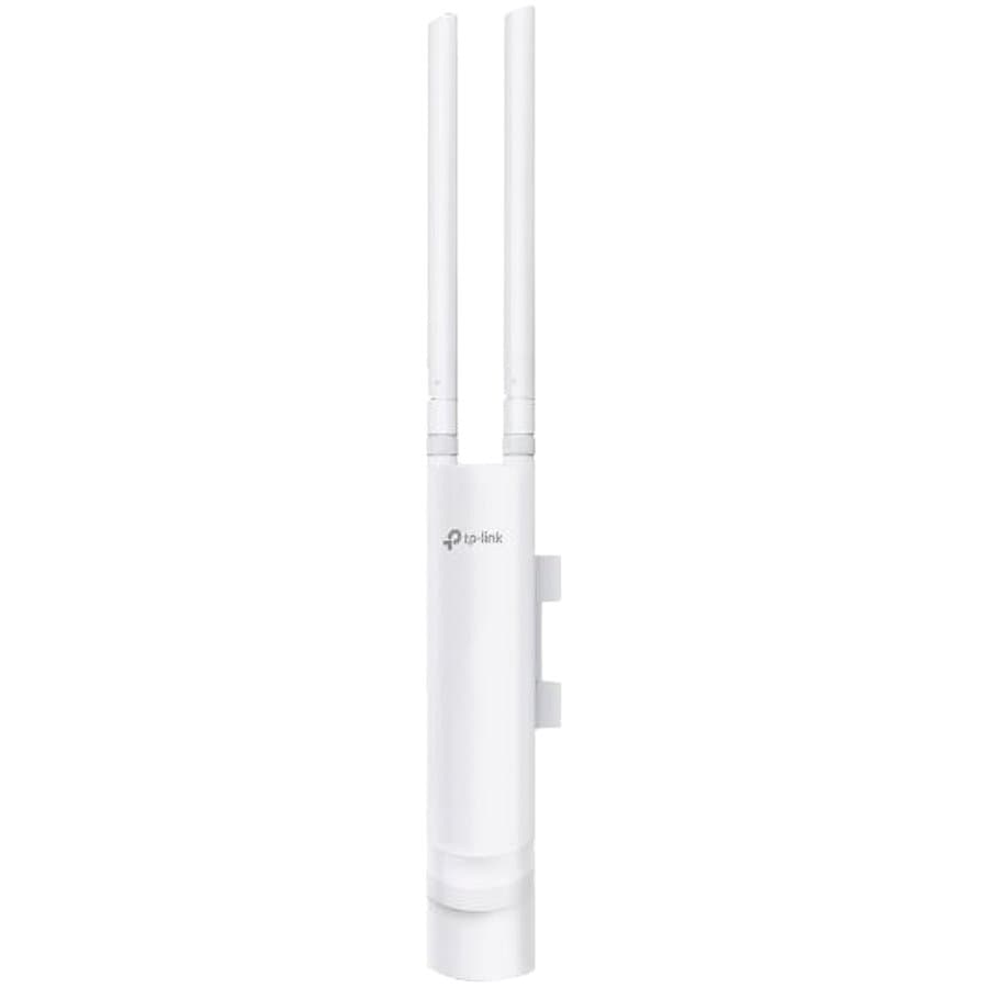 TP-Link EAP113-Outdoor 300 Mbps Outdoor Wi-Fi Access Point, 1× 10/100 Mbps RJ45 Port, 300 Mbps at 2.4 GHz, 802.3af PoE, 2× External Antennas, IP65 Weatherproof,  Load Balance, Centralized Management by Omada SDN Controller, Omada App