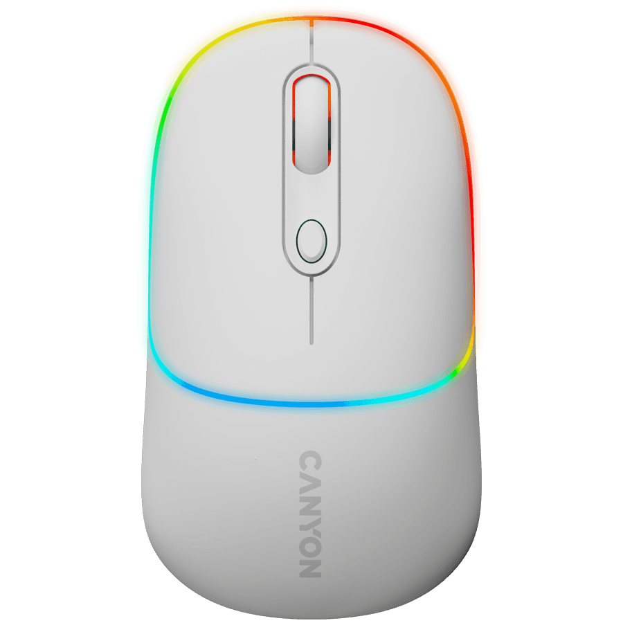CANYON mouse MW-22 2in1 BT/ Wireless Snow White