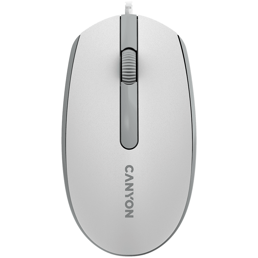 CANYON mouse M-10 Wired White Grey