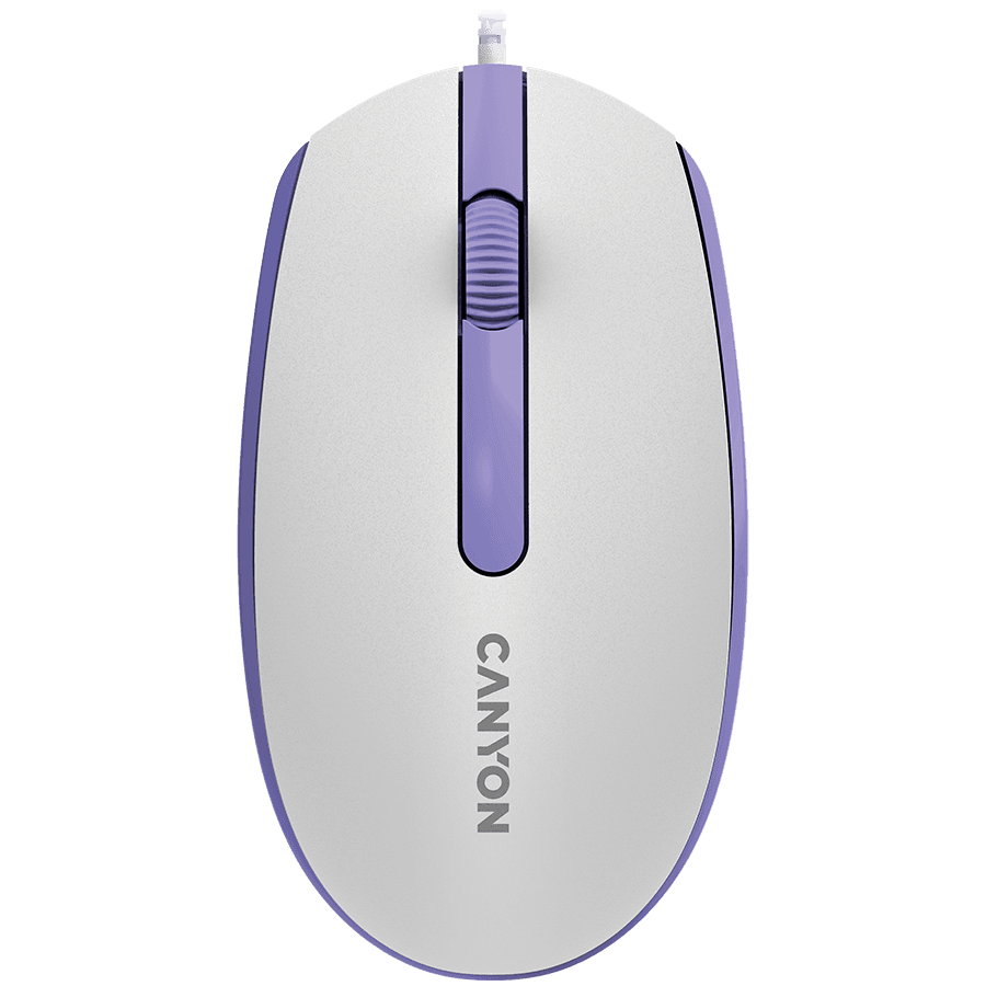 CANYON mouse M-10 Wired White Lavender
