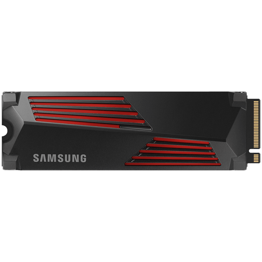 Samsung SSD 1TB M.2 PCIEx4 PCI Gen4.0 990 Pro with Heatsink 600 TBW 5 yrs