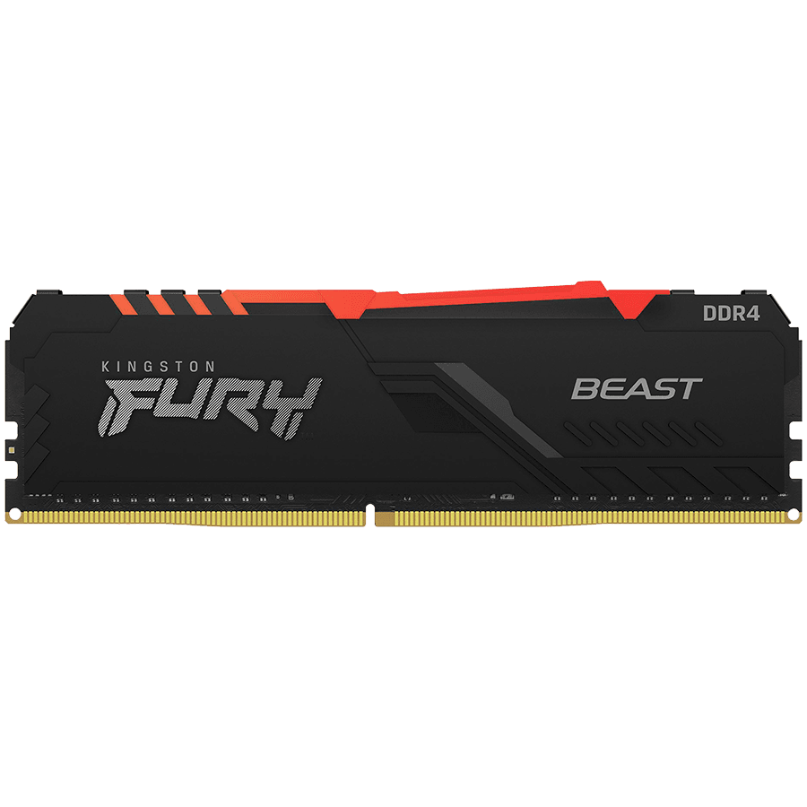 Kingston 32GB 3200MT/s DDR4 CL16 DIMM FURY Beast RGB