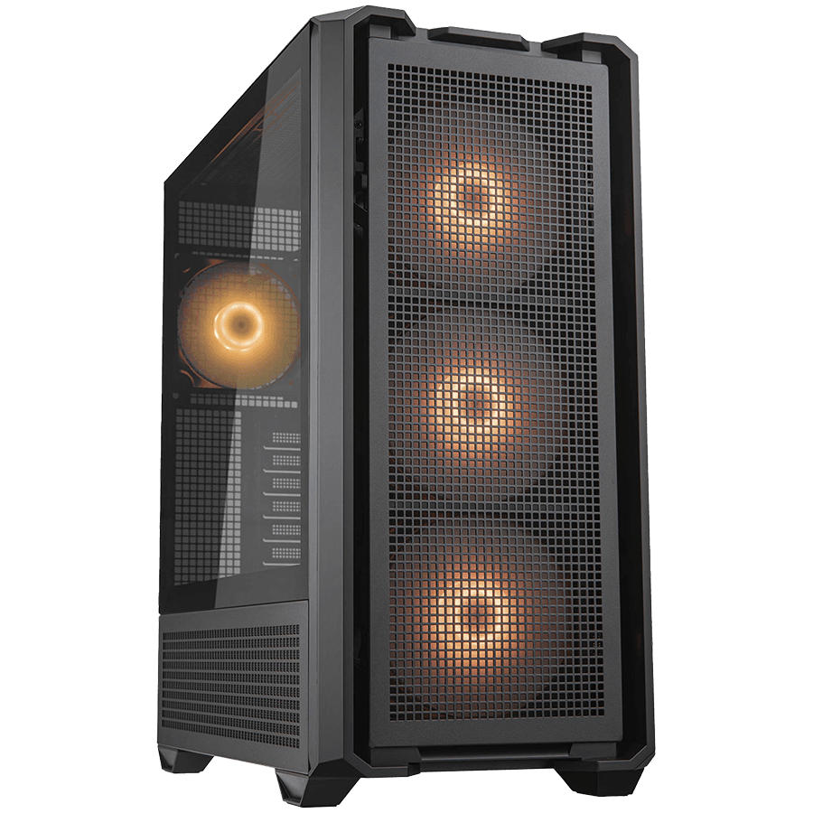 COUGAR MX600 PC Case, Mid Tower, Black