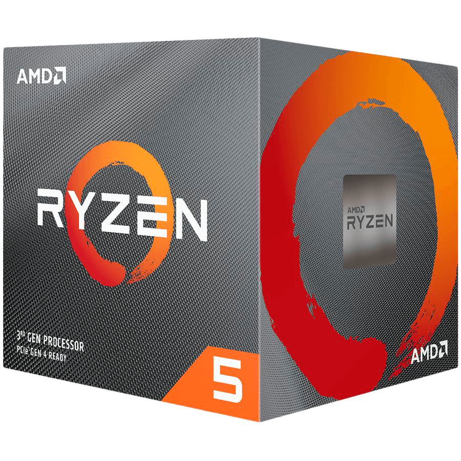 AMD CPU Desktop Ryzen 5 6C/12T 3600 (4.2GHz,36MB,65W,AM4) box with Wraith Stealth cooler