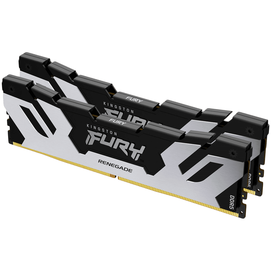 Kingston DRAM 32GB 8000MT/s DDR5 CL38 DIMM (Kit of 2) FURY Renegade Silver XMP