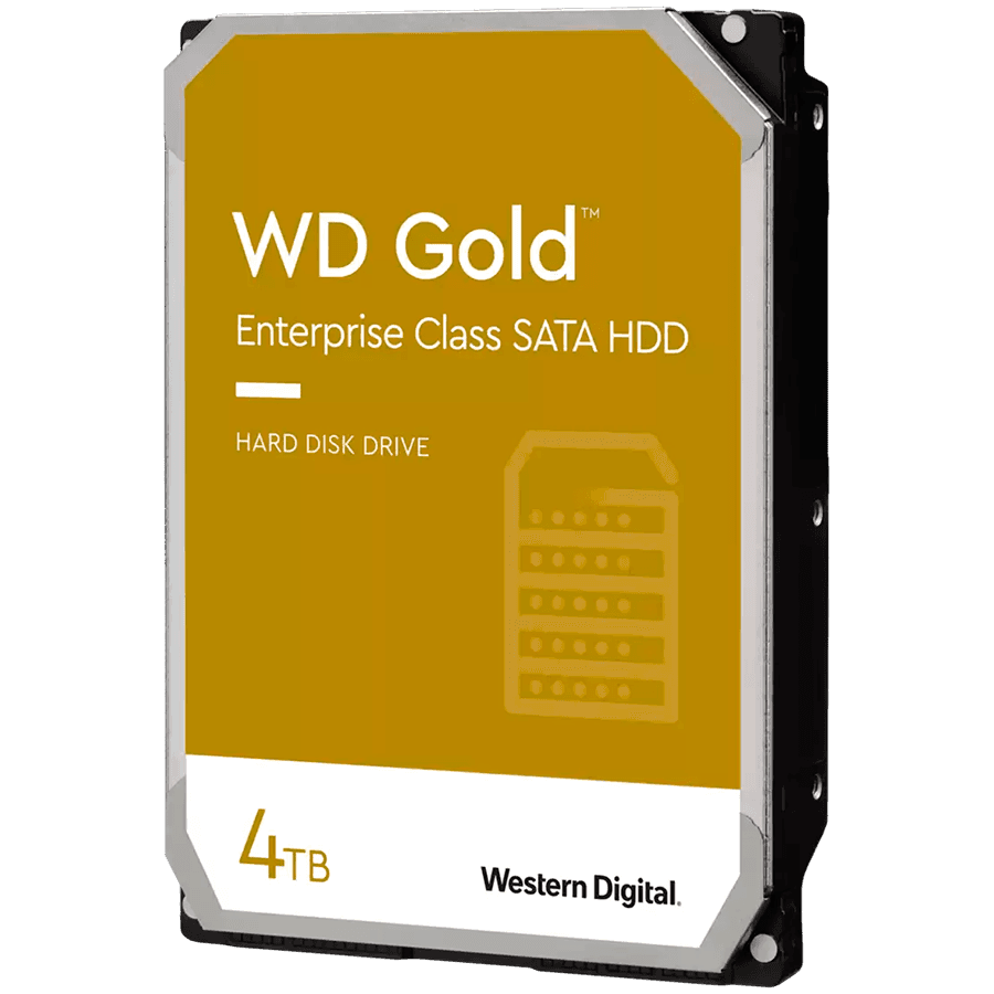 HDD Server WD Gold 4TB CMR, 3.5'', 256MB, 7200 RPM, SATA, 512E