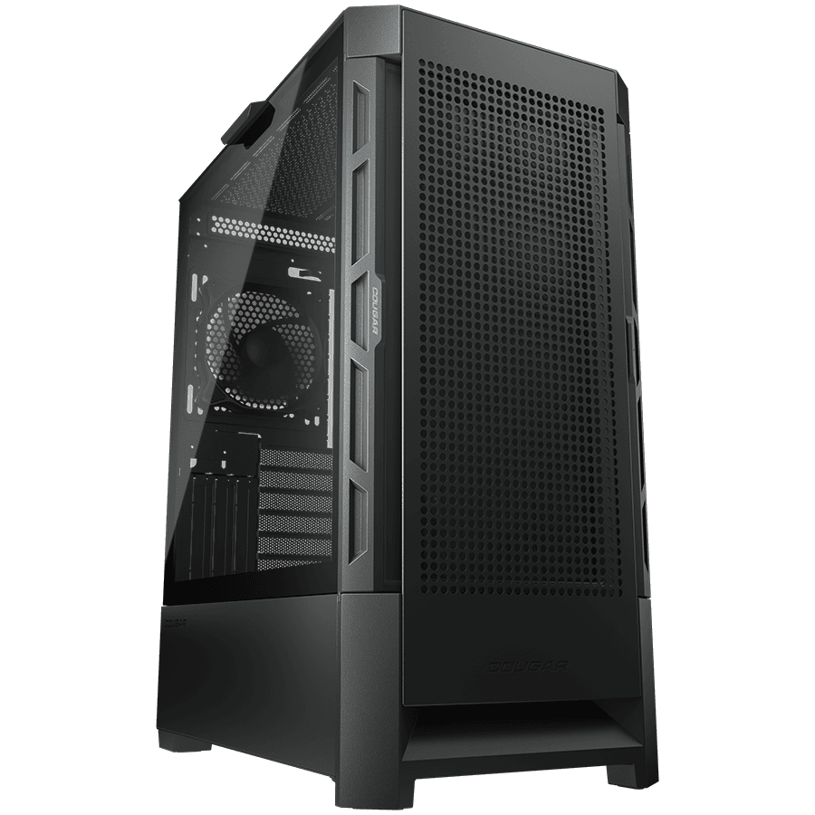 COUGAR AIRFACE PC Case, Mid Tower, Black