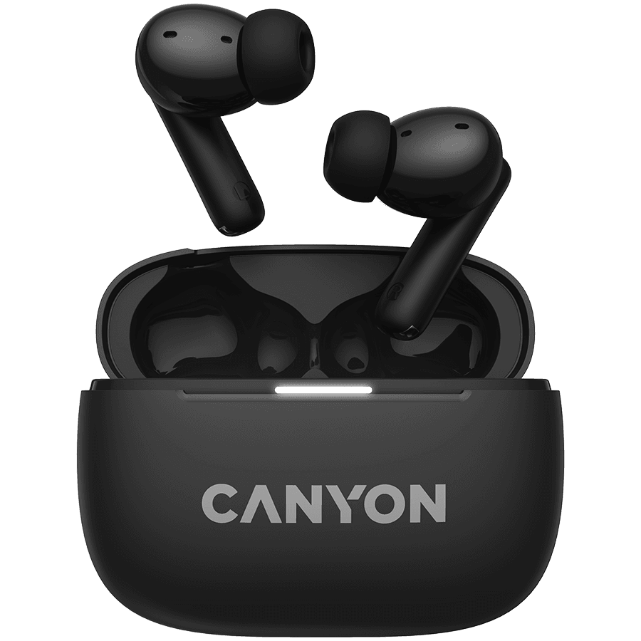 CANYON headset OnGo TWS-10 ANC+ENC Black
