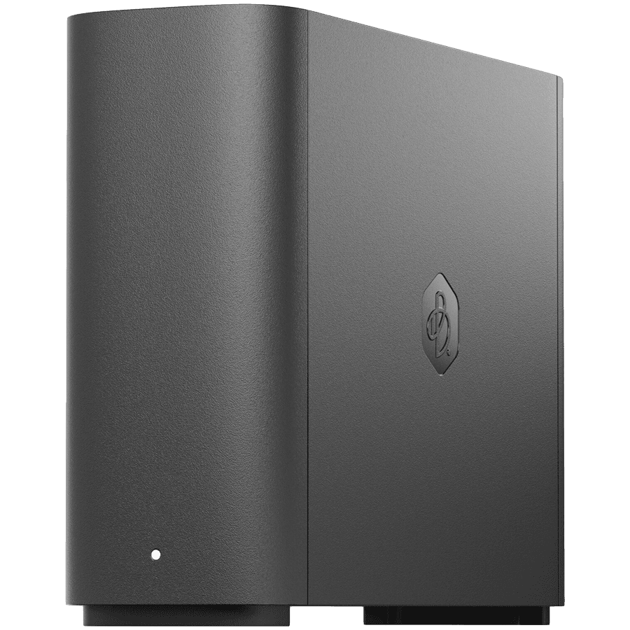 Synology BeeStation BST150-4T Desktop NAS with built in 4TB HDD, CPU Realtek RTD1619B, RAM 1 GB DDR4, 1 x 1 GbE RJ-45, 1 × USB-A 3.2 Gen 1 port, 1 × USB-C 3.2 Gen 1 port, Supports : Win 11, macOS 12.3, iOS 15, Android 8; 820g, 3y warranty
