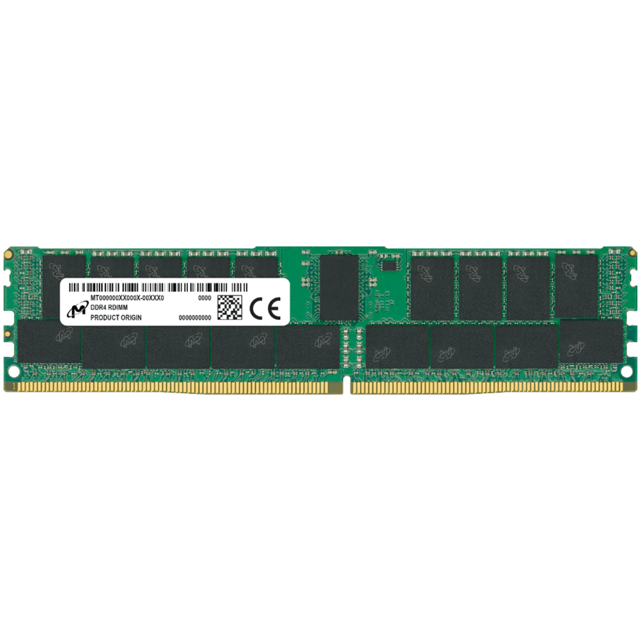 Micron DDR4 RDIMM 32GB 1Rx4 3200 CL22 (16Gbit) (Single Pack)