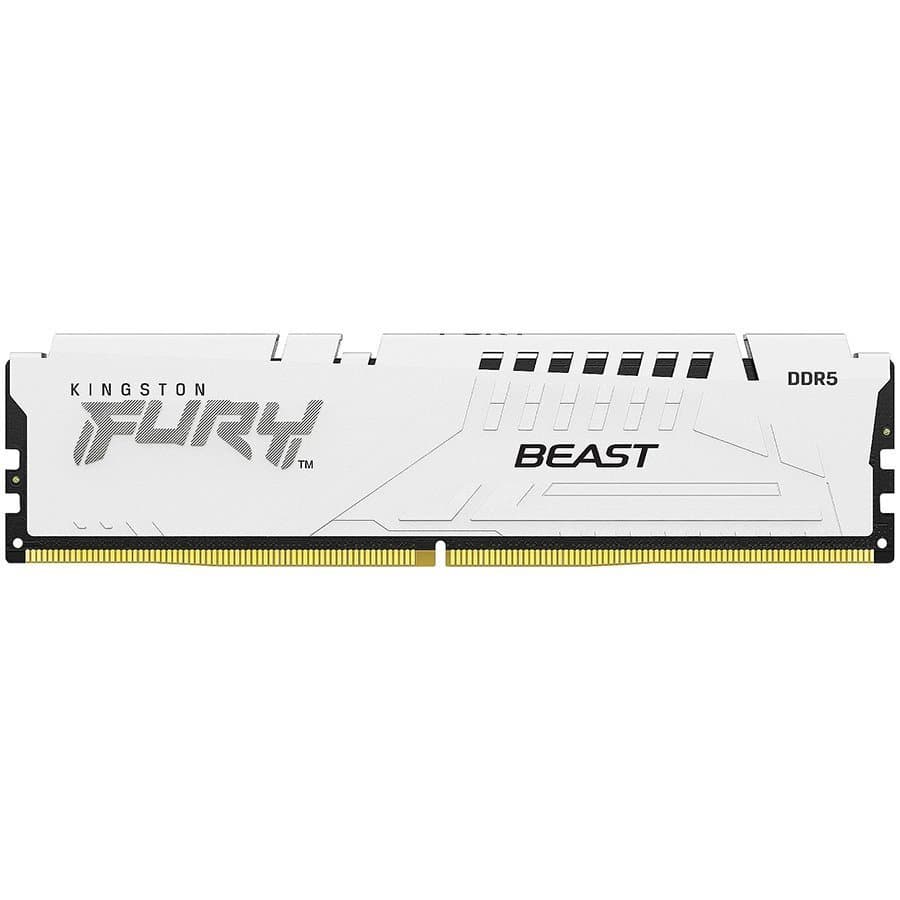 Kingston 16GB 6400MT/s DDR5 CL32 DIMM FURY Beast White EXPO