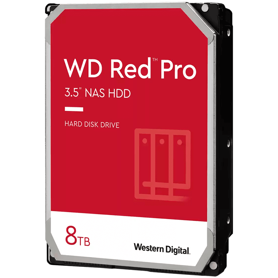 HDD NAS WD Red Pro (3.5'', 8TB, 512MB, 7200 RPM, SATA 6 Gb/s)