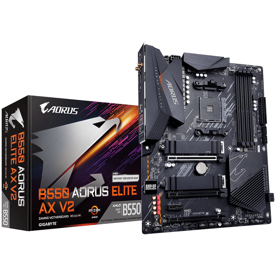 GIGABYTE Mainboard Desktop B550 AORUS ELITE AX V2