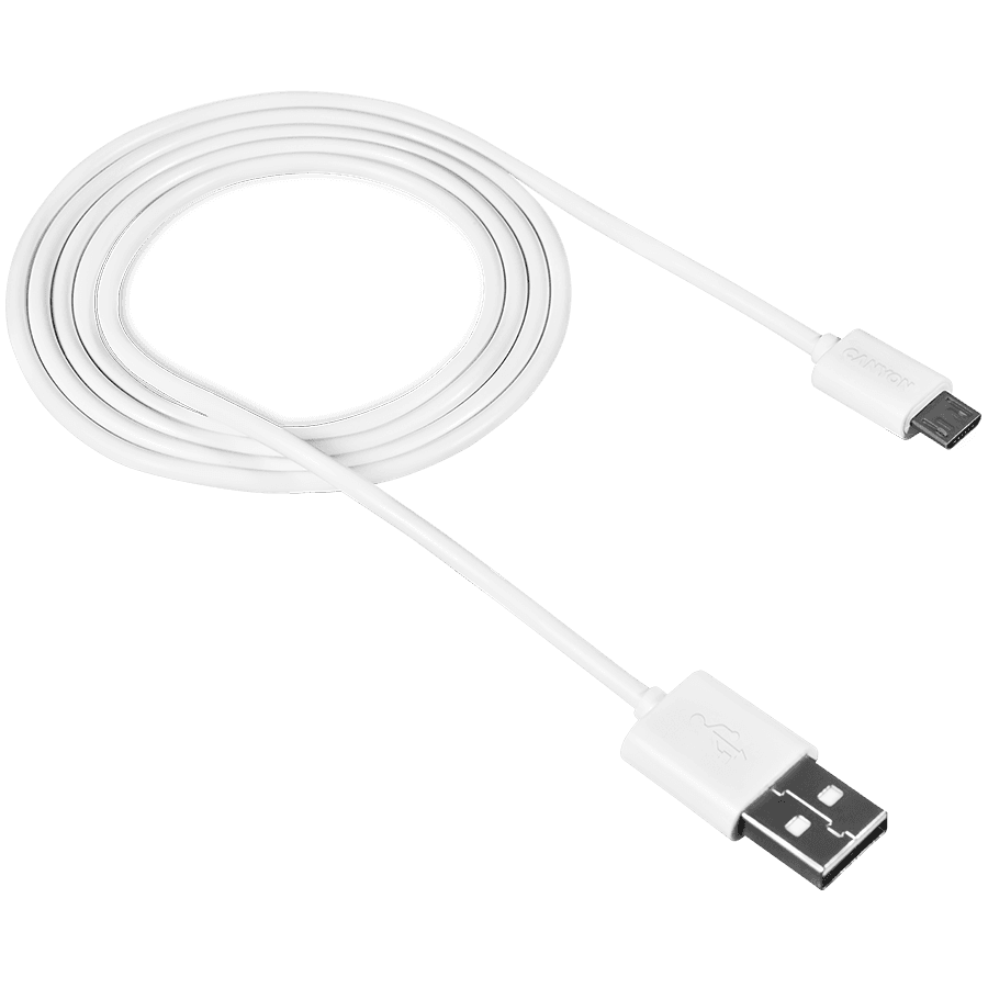 CANYON Micro USB cable, 1M, White