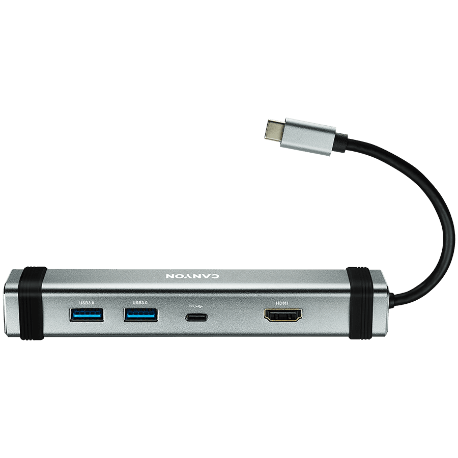 CANYON hub DS-3 4in1 USB-C Space Grey