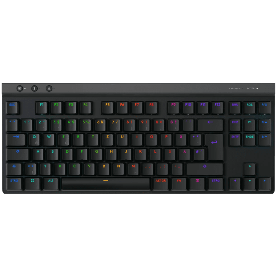 LOGITECH G515 LIGHTSPEED TKL - BLACK - US INT'L - 2.4GHZ/BT - EMEA28i-935 - TACTILE